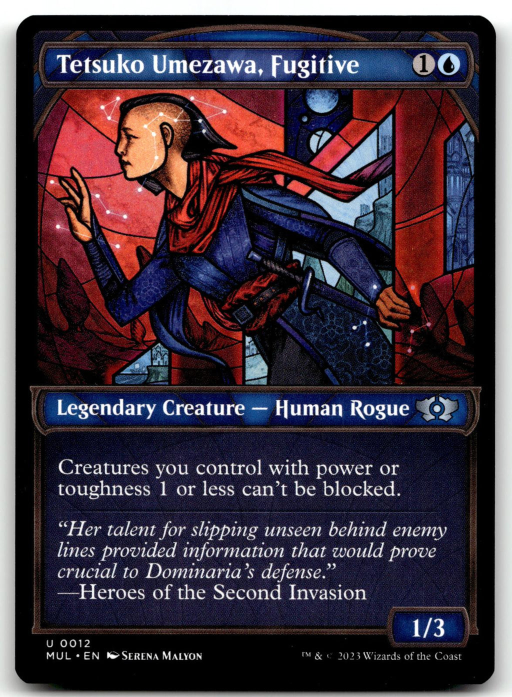 Tetsuko Umezawa, Fugitive 12 March of the Machine: Multiverse Legends Magic: The Gathering NM