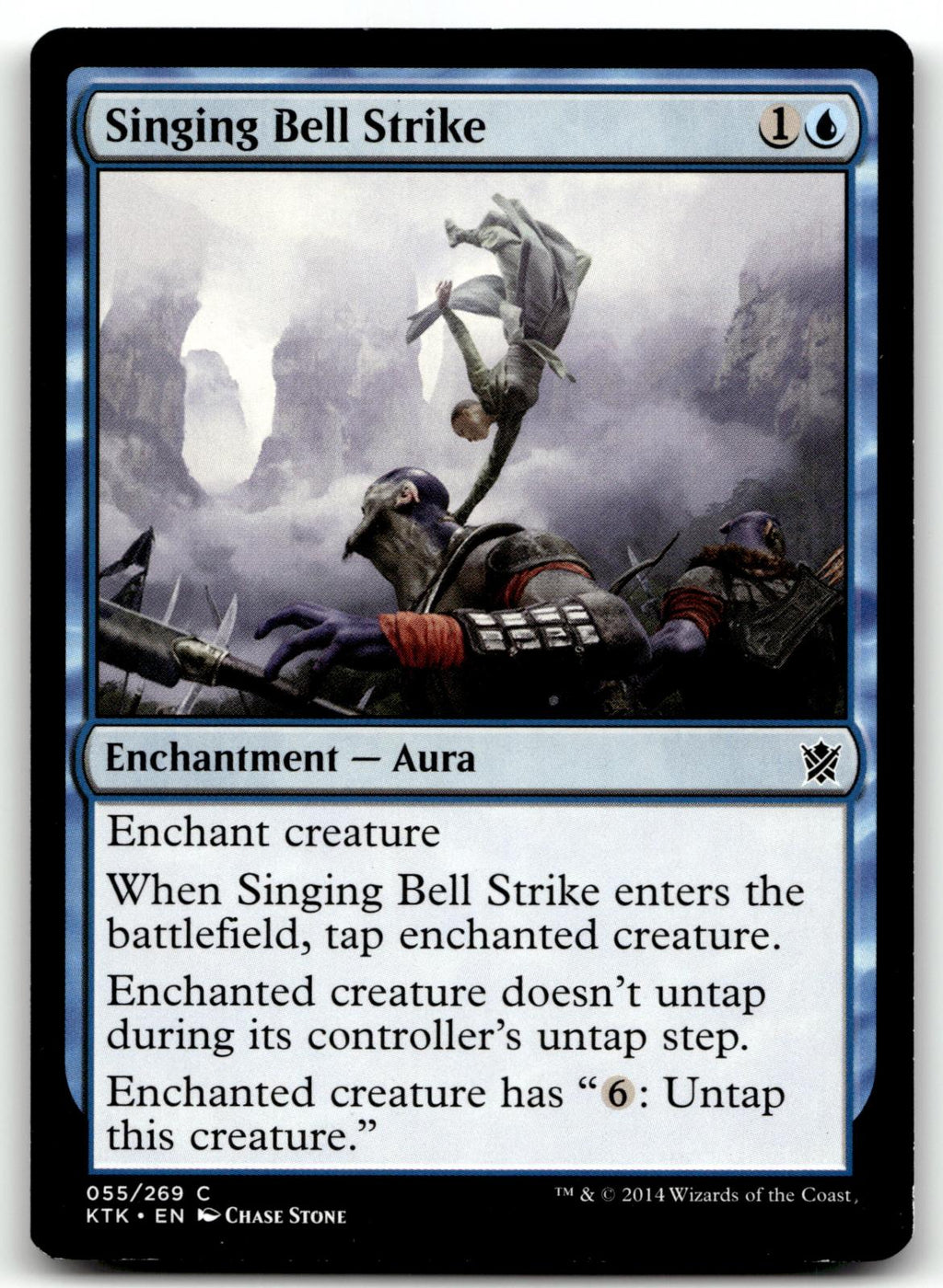 Singing Bell Strike 55 Common Khans of Tarkir Magic: The Gathering Near Mint