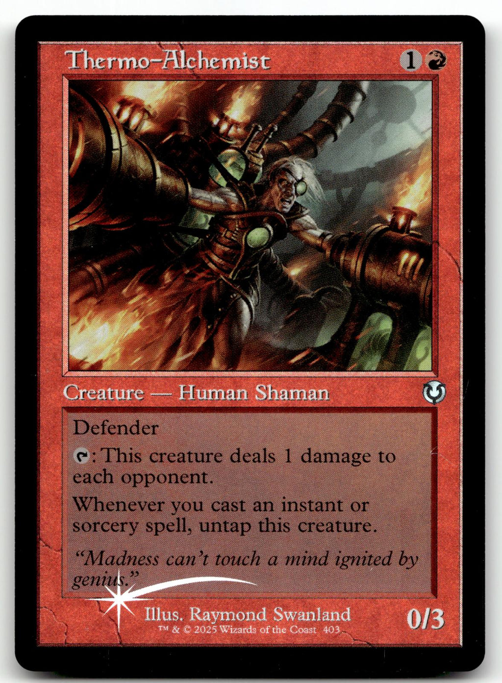 Thermo-Alchemist (Retro Frame) 403 Innistrad Remastered Magic: The Gathering Foil NM