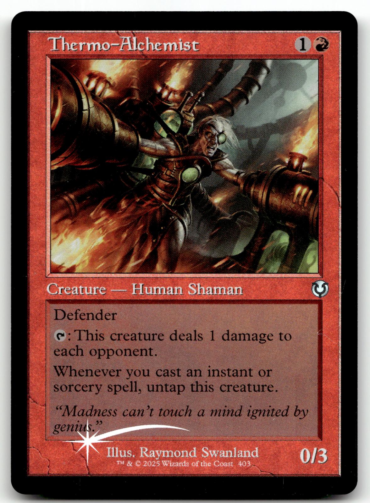 Thermo-Alchemist (Retro Frame) 403 Innistrad Remastered Magic: The Gathering Foil NM