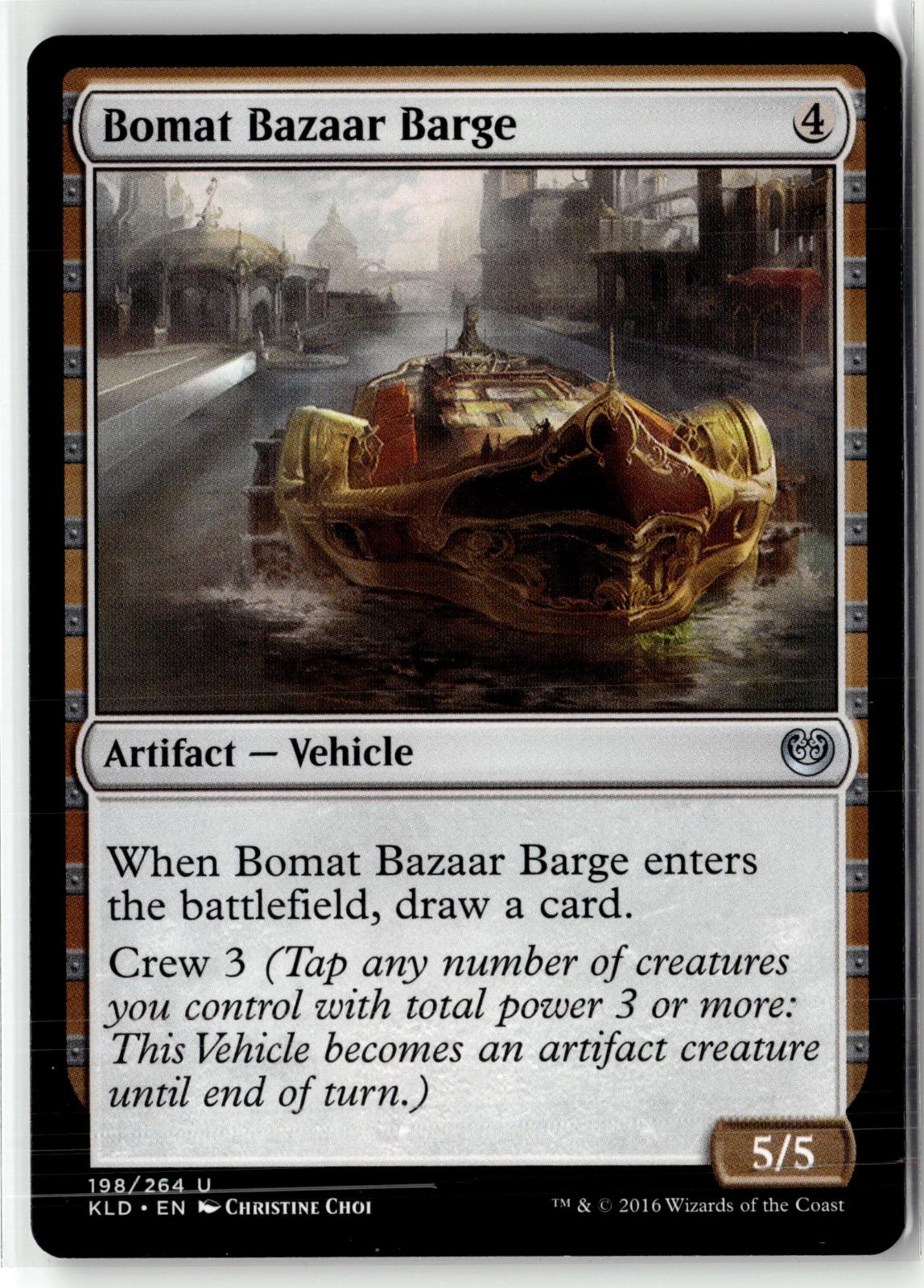Bomat Bazaar Barge 198 Uncommon Kaladesh Magic: The Gathering Near Mint