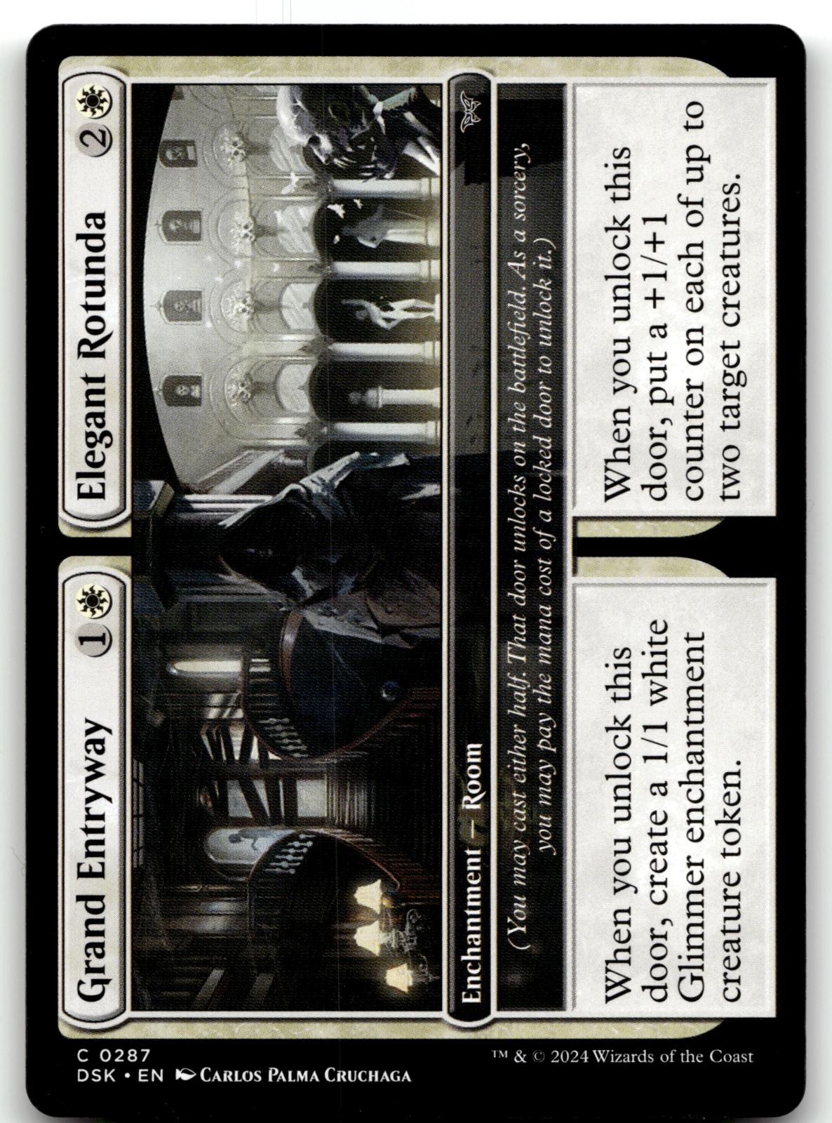 Grand Entryway // Elegant Rotunda (0287) 287 Duskmourn:  Magic: The Gathering NM