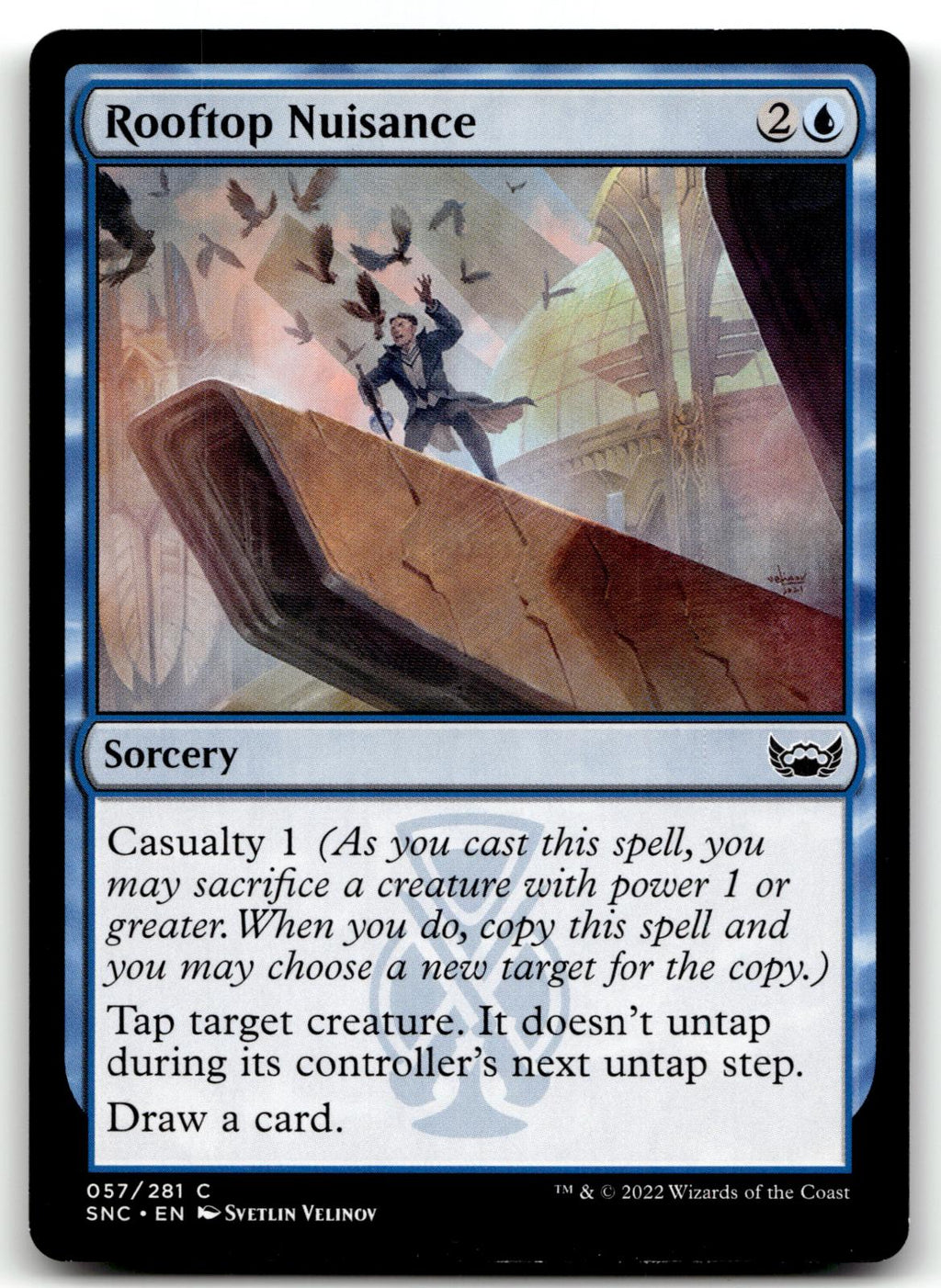 Rooftop Nuisance 57 Common Streets of New Capenna Magic: The Gathering Near Mint