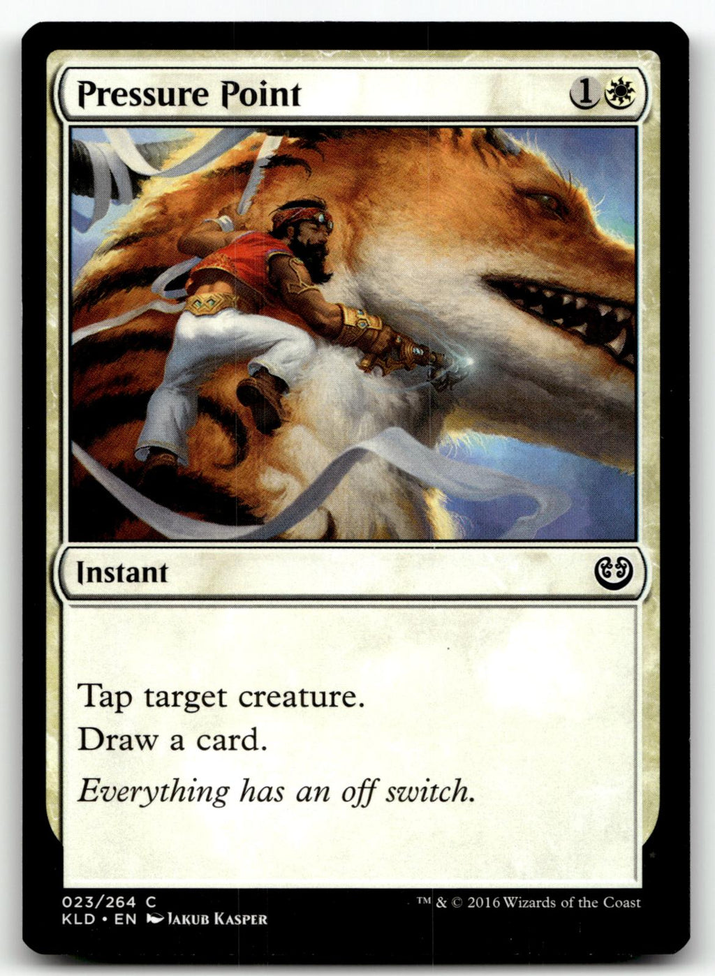 Pressure Point 23 Common Kaladesh Magic: The Gathering Near Mint