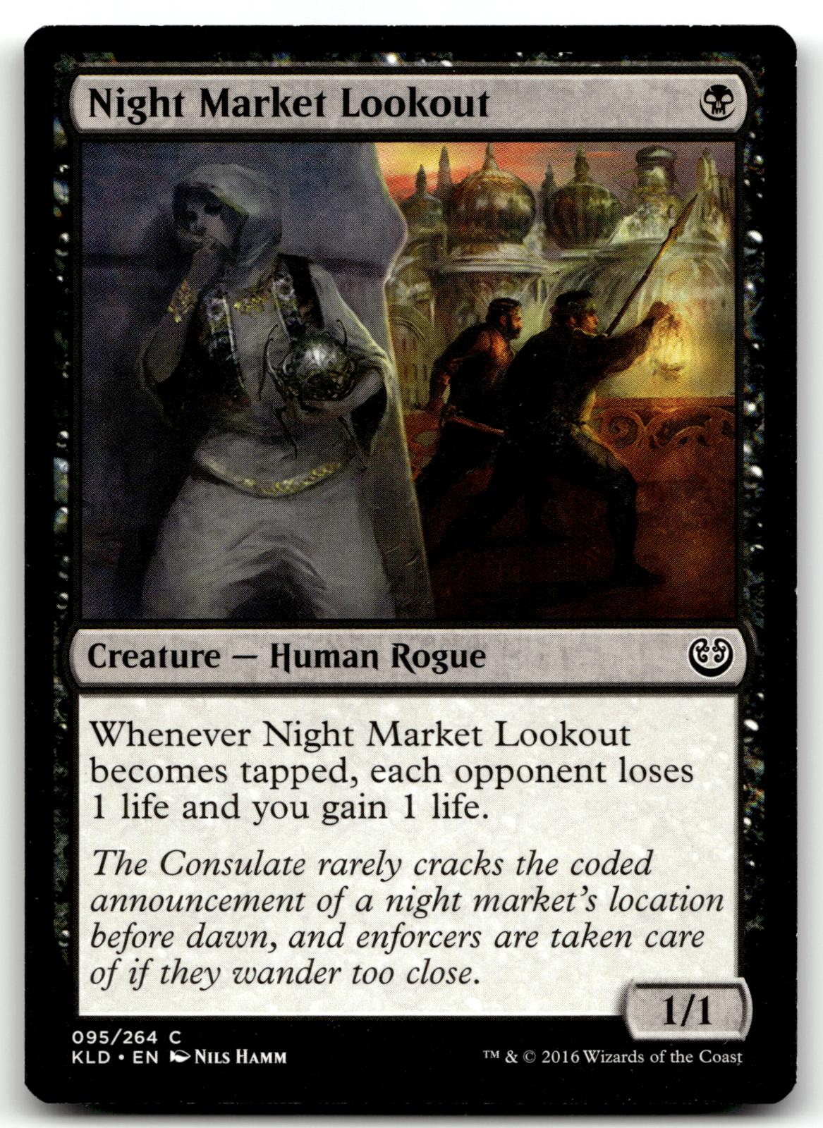 Night Market Lookout 95 Common Kaladesh Magic: The Gathering Near Mint