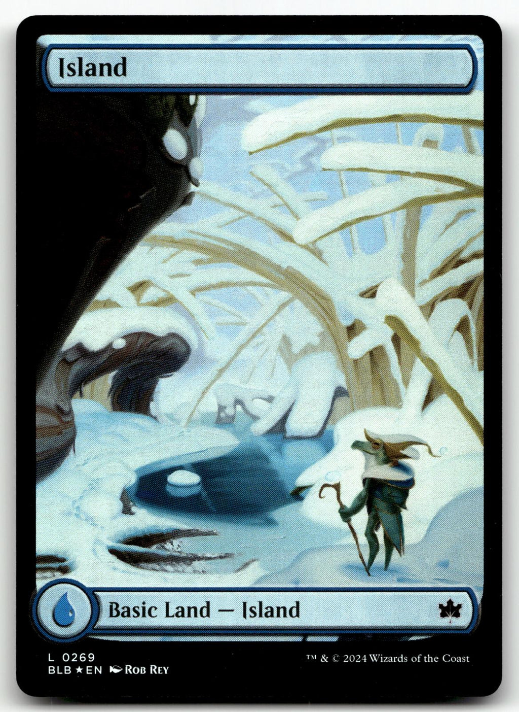 Island (0269) 269 Land Bloomburrow Magic: The Gathering Foil Near Mint