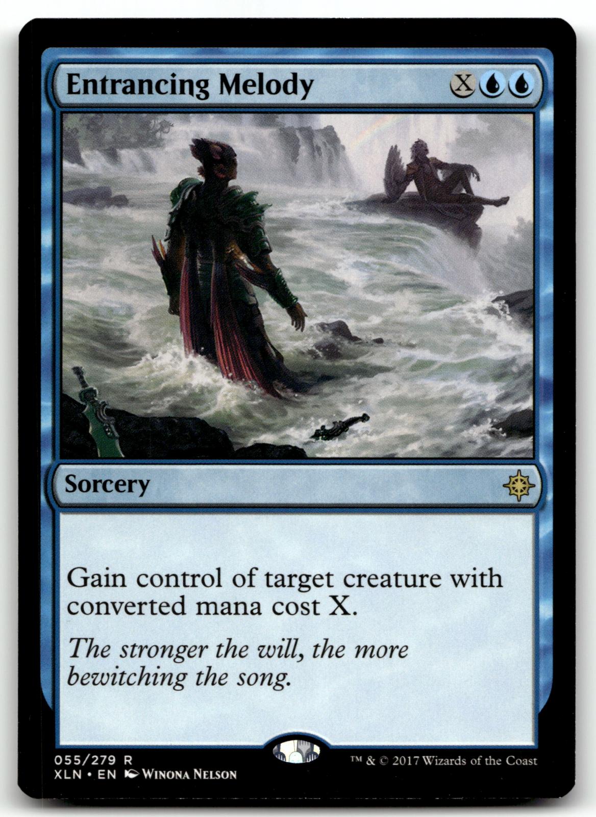 Entrancing Melody 55 Rare Ixalan Magic: The Gathering Near Mint