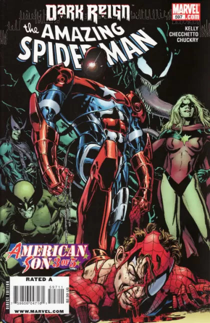 The Amazing Spider-Man, Vol. 2 #597A (Phil Jiménez Regular) 1st app. American Son (Harry Osborn)