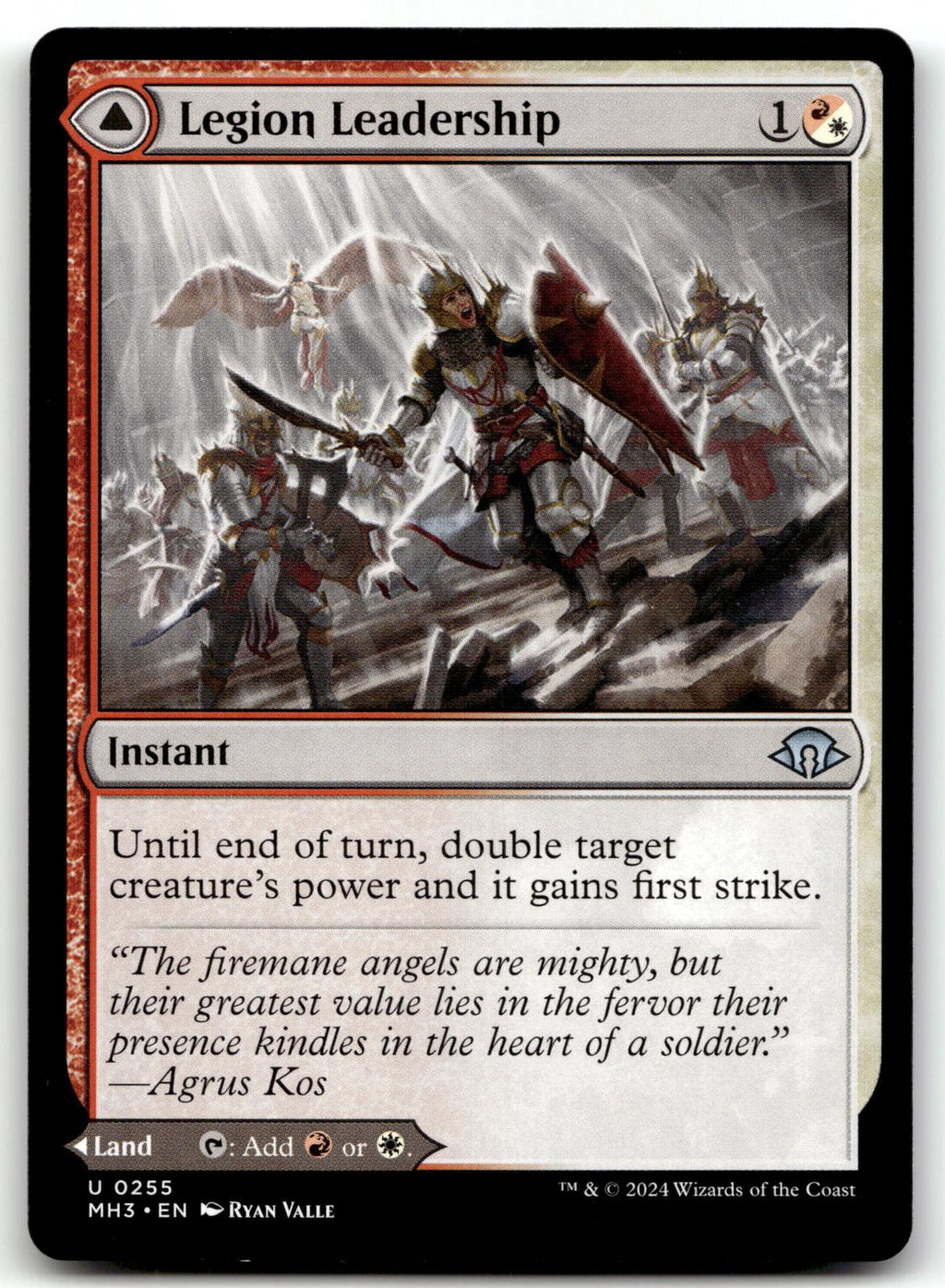 Legion Leadership 255 Uncommon Modern Horizons 3 Magic: The Gathering Near Mint