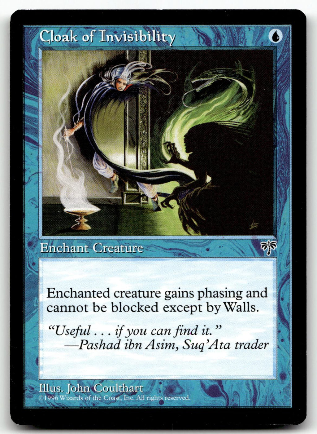 Cloak of Invisibility Common Mirage Magic: The Gathering Near Mint
