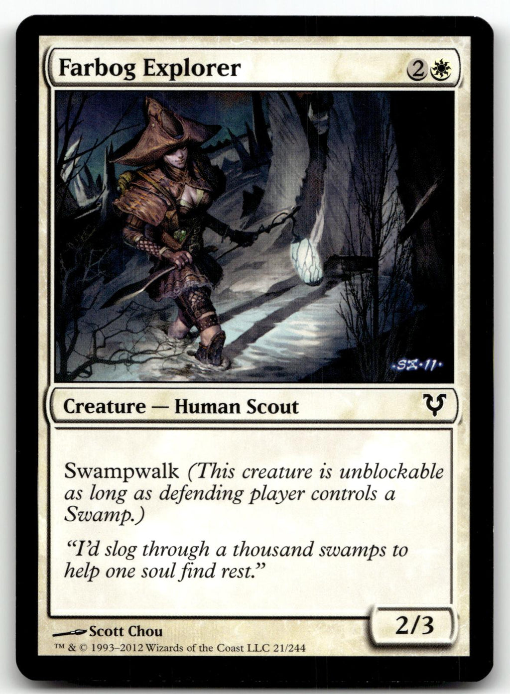 Farbog Explorer 21 Common Avacyn Restored Magic: The Gathering Near Mint