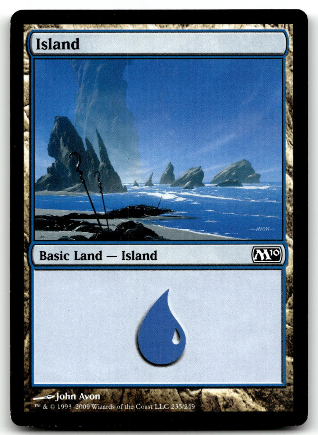 Island (235) 235 Land Magic 2010 (M10) Magic: The Gathering Near Mint