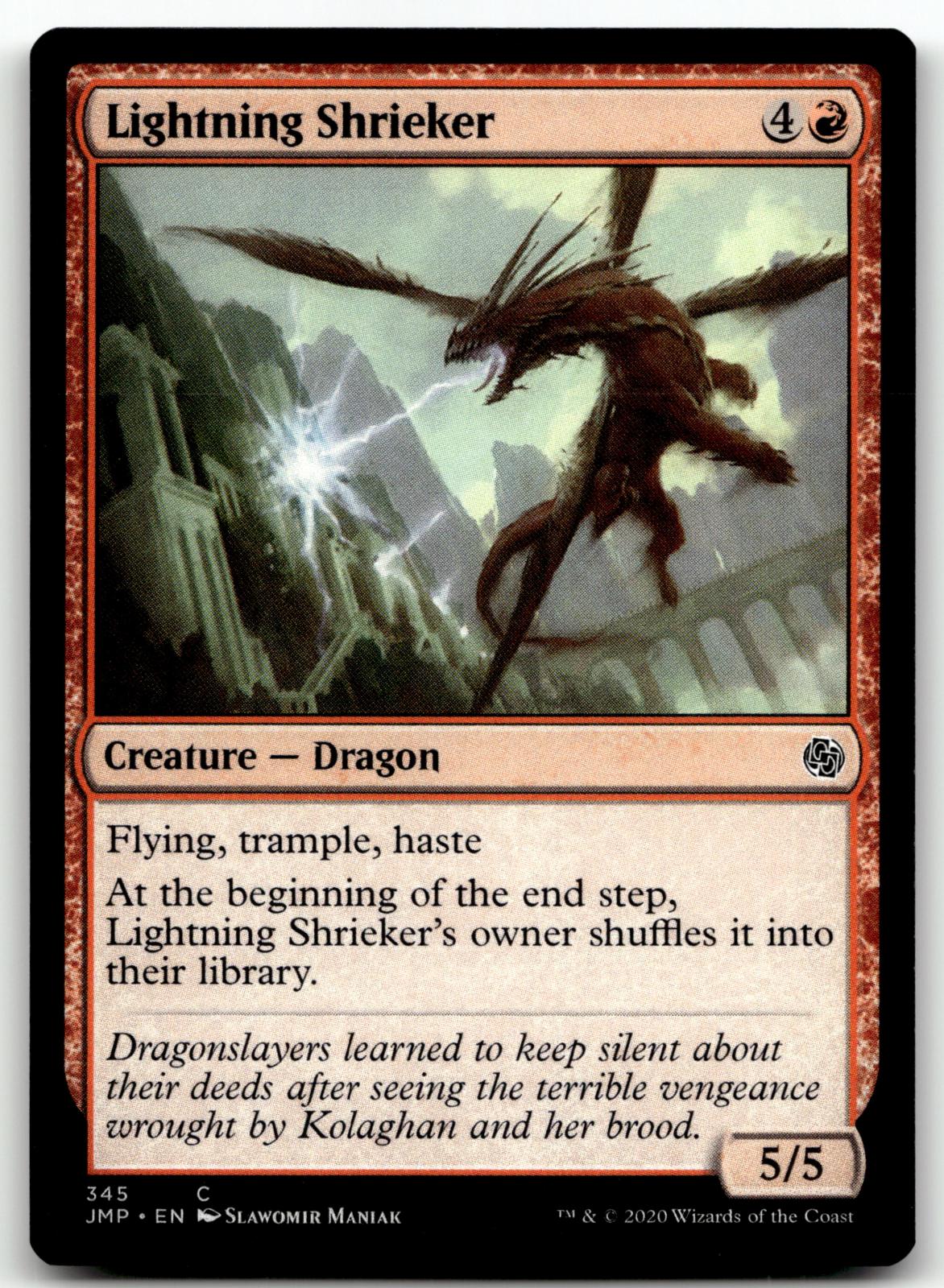 Lightning Shrieker 345 Common Jumpstart Magic: The Gathering Near Mint