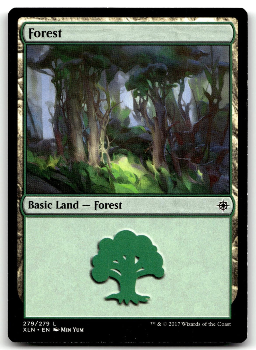 Forest (279) 279 Land Ixalan Magic: The Gathering Near Mint