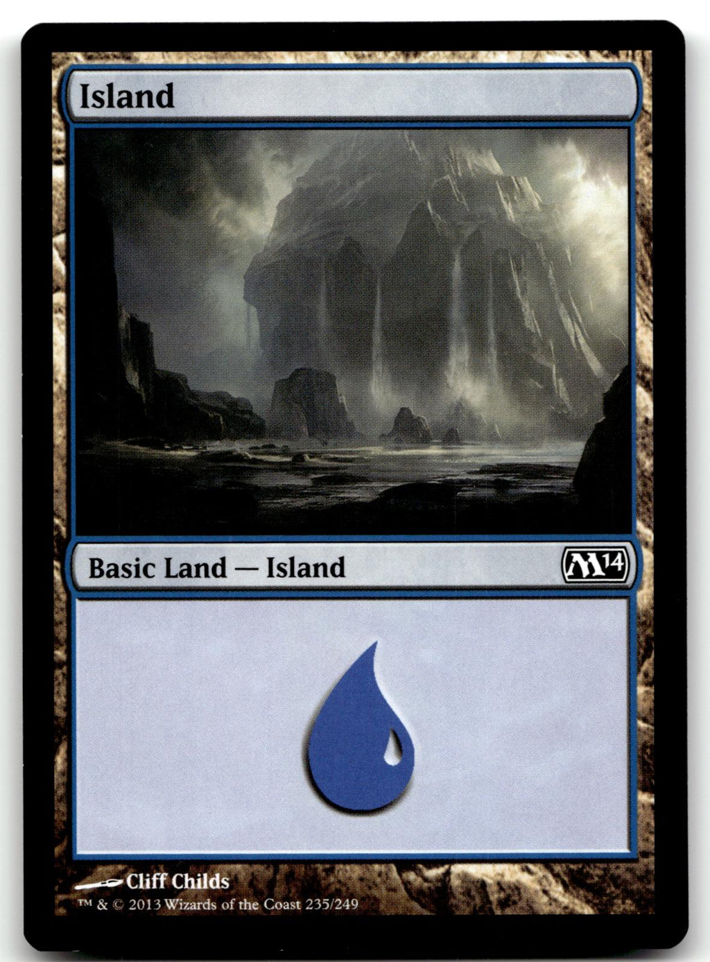 Island (235) 235 Land Magic 2014 (M14) Magic: The Gathering Near Mint