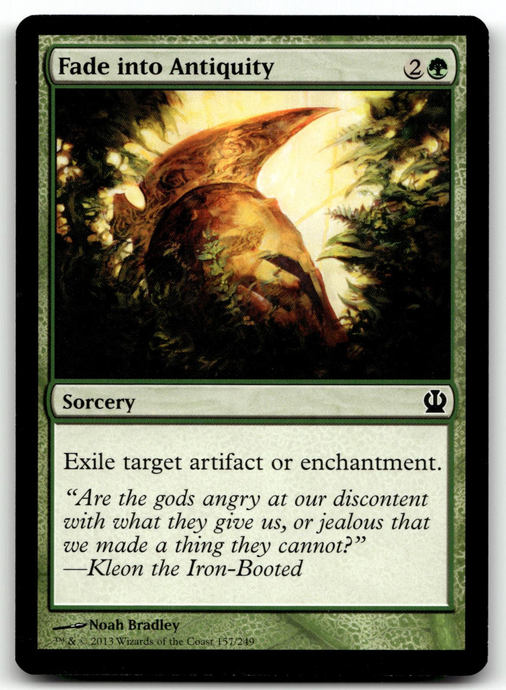 Fade into Antiquity 157 Common Theros Magic: The Gathering Near Mint