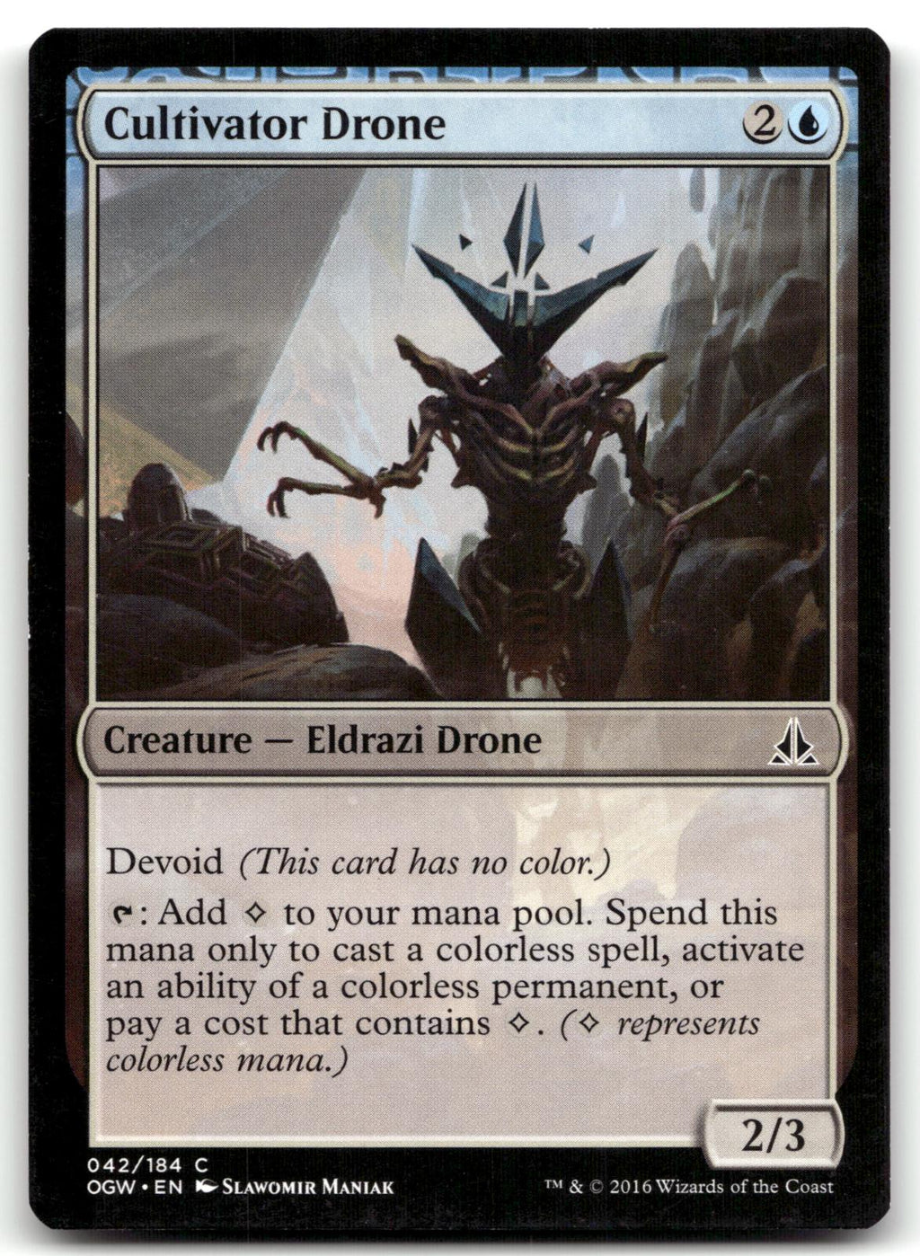 Cultivator Drone 42 Common Oath of the Gatewatch Magic: The Gathering Near Mint