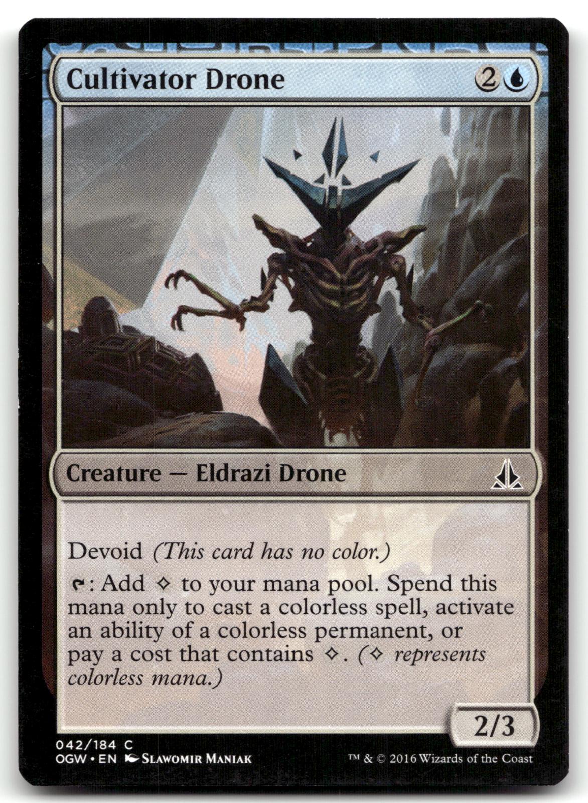 Cultivator Drone 42 Common Oath of the Gatewatch Magic: The Gathering Near Mint