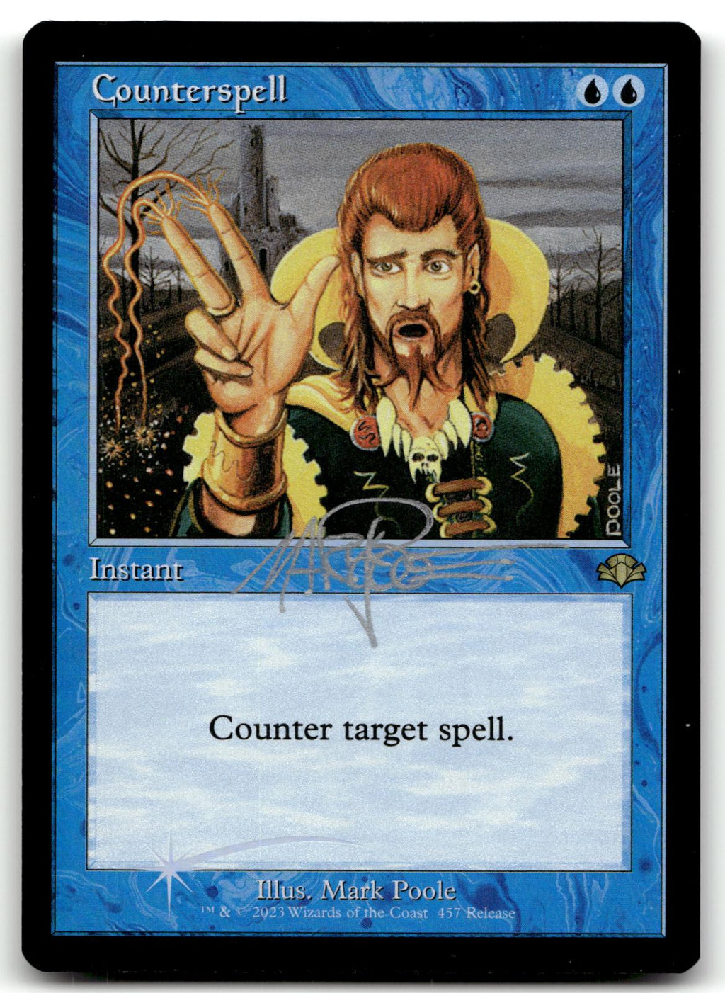 Counterspell 457 Launch Party & Release Event Promos Magic: The Gathering Foil NM