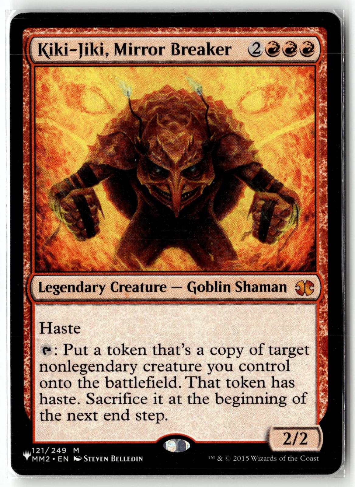 Kiki-Jiki, Mirror Breaker 121 Mythic Modern Masters 2015 Magic: The Gathering NM