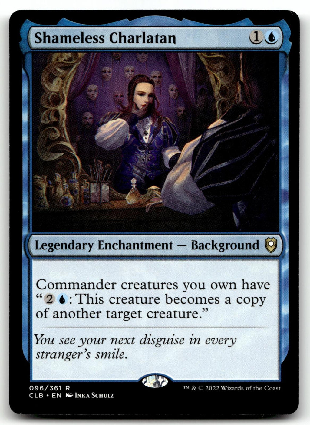 Shameless Charlatan 96 Commander Legends: Battle for Baldur's Gate Magic: The Gathering NM