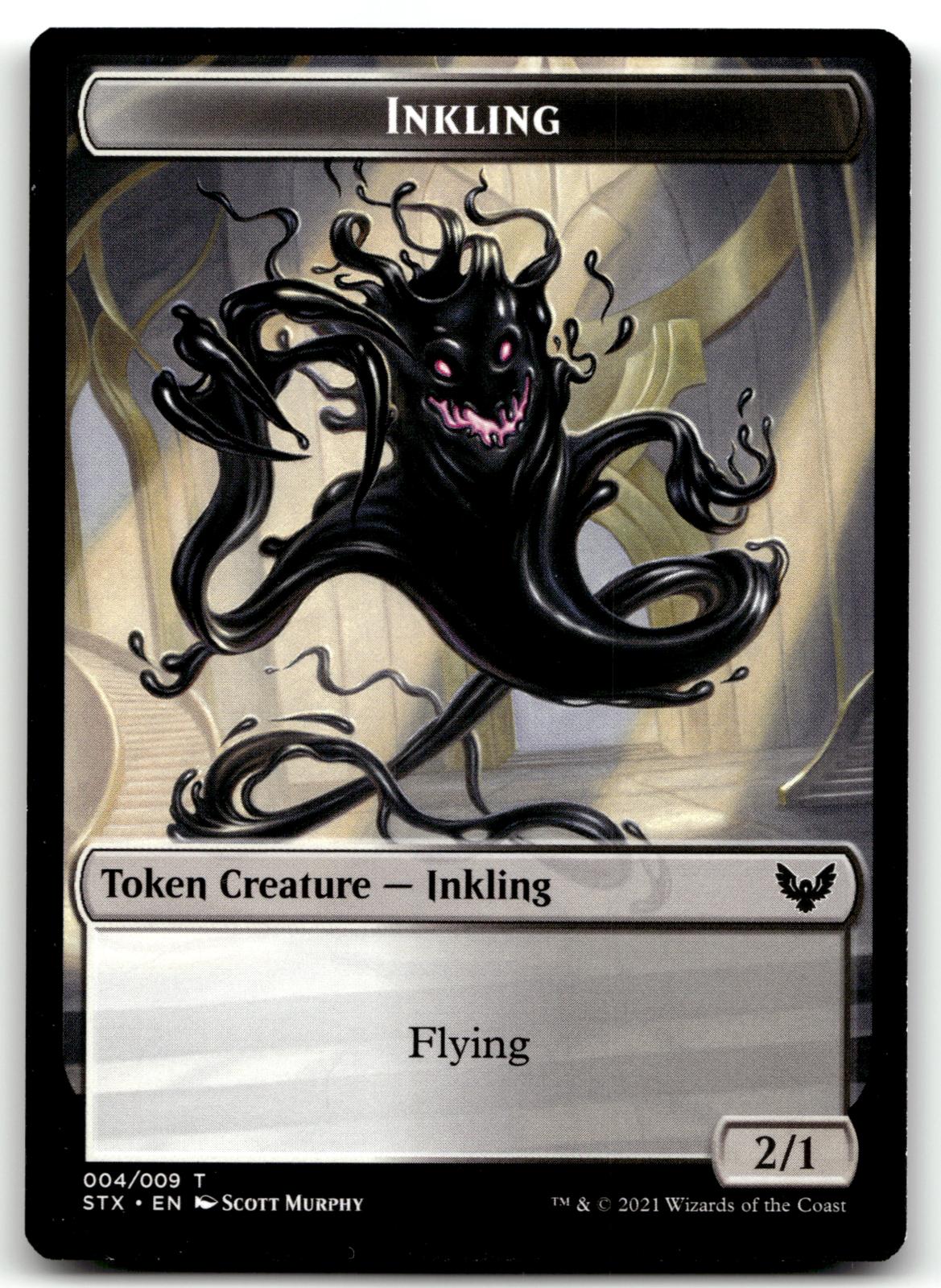 Inkling Token 4 Token Strixhaven: School of Mages Magic: The Gathering Near Mint