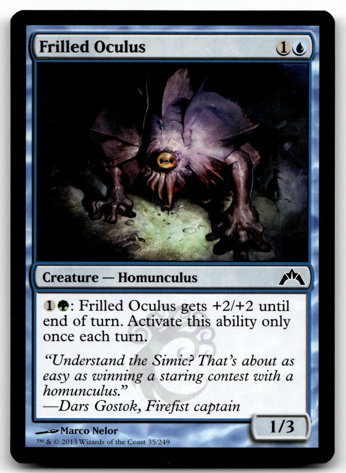 Frilled Oculus 35 Common Gatecrash Magic: The Gathering Near Mint
