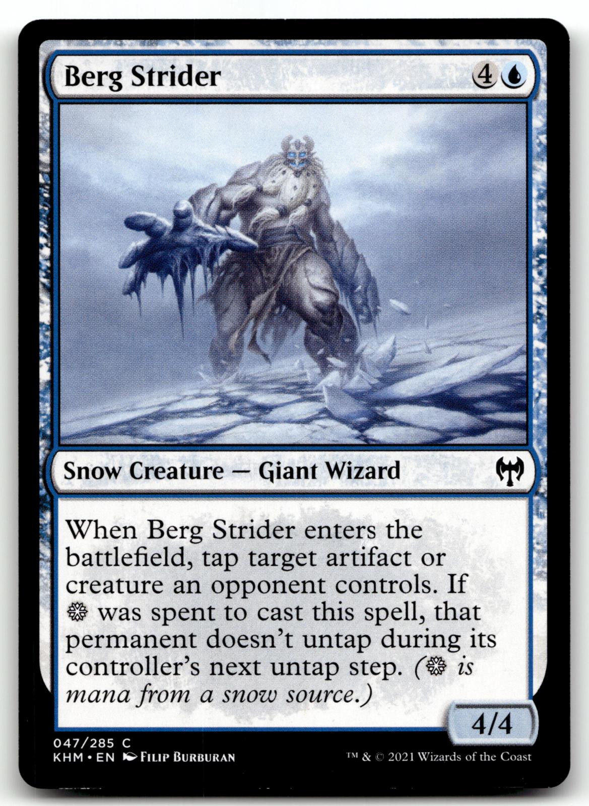 Berg Strider 47 Common Kaldheim Magic: The Gathering Near Mint