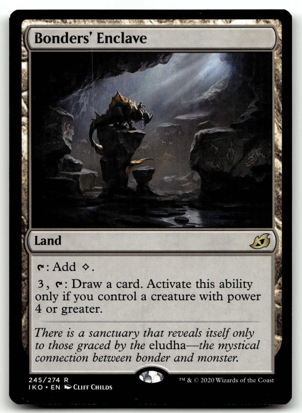 Bonders' Enclave 245 Rare Ikoria: Lair of Behemoths Magic: The Gathering NM