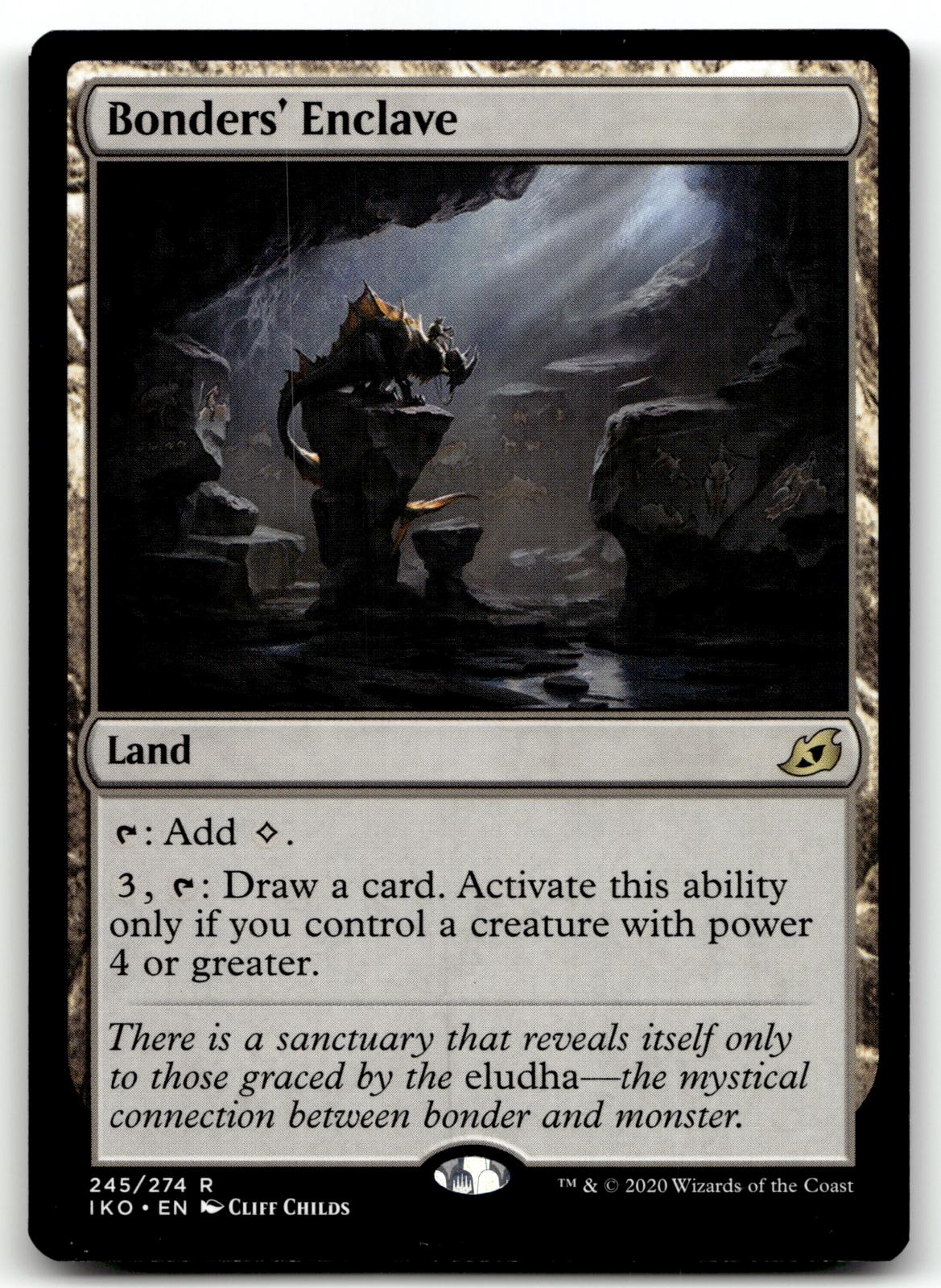Bonders' Enclave 245 Rare Ikoria: Lair of Behemoths Magic: The Gathering NM