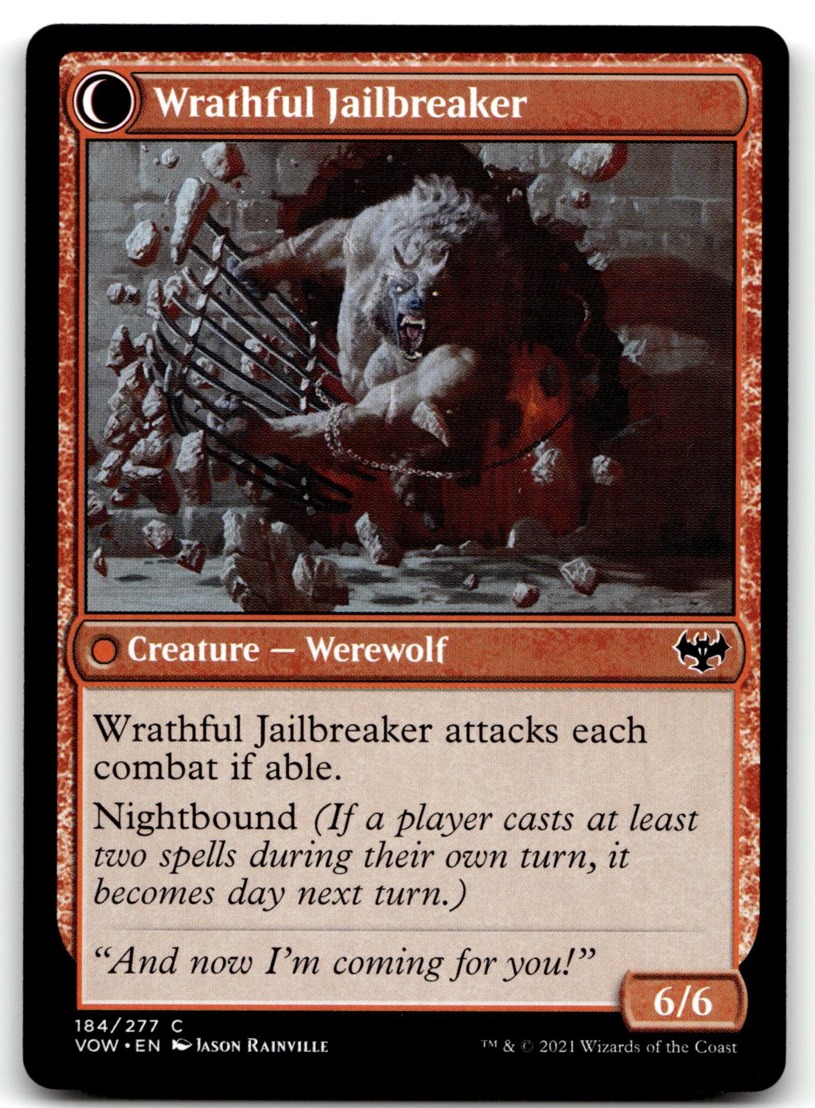 Weary Prisoner 184 Common Innistrad: Crimson Vow Magic: The Gathering Near Mint