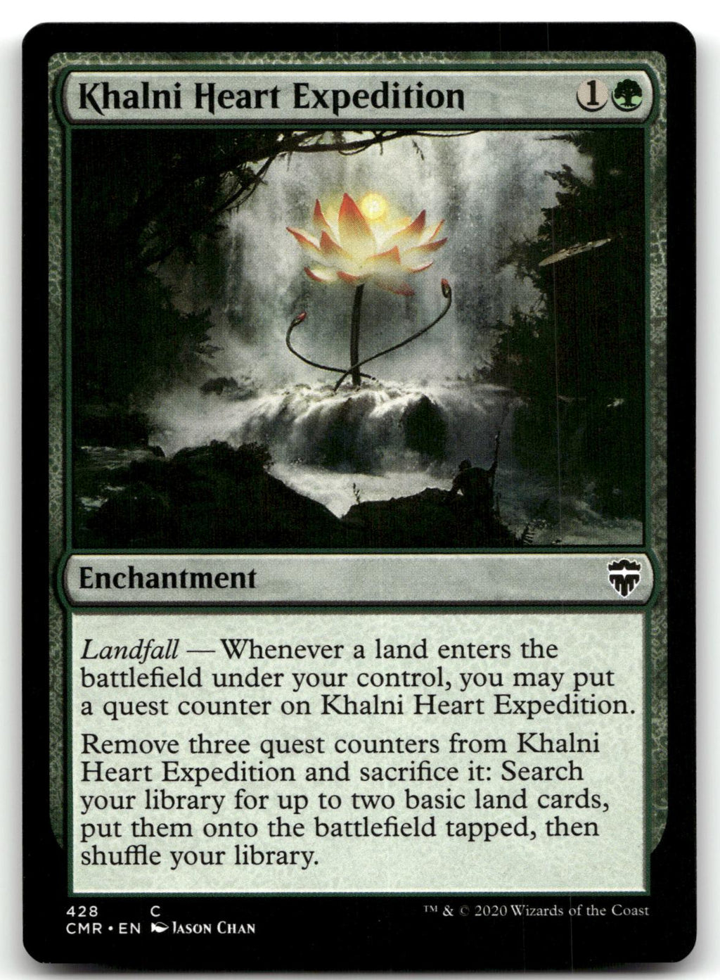 Khalni Heart Expedition 428 Common Commander Legends Magic: The Gathering NM