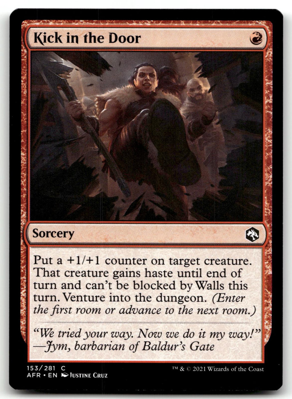 Kick in the Door 153 Adventures in the Forgotten Realms Magic: The Gathering NM