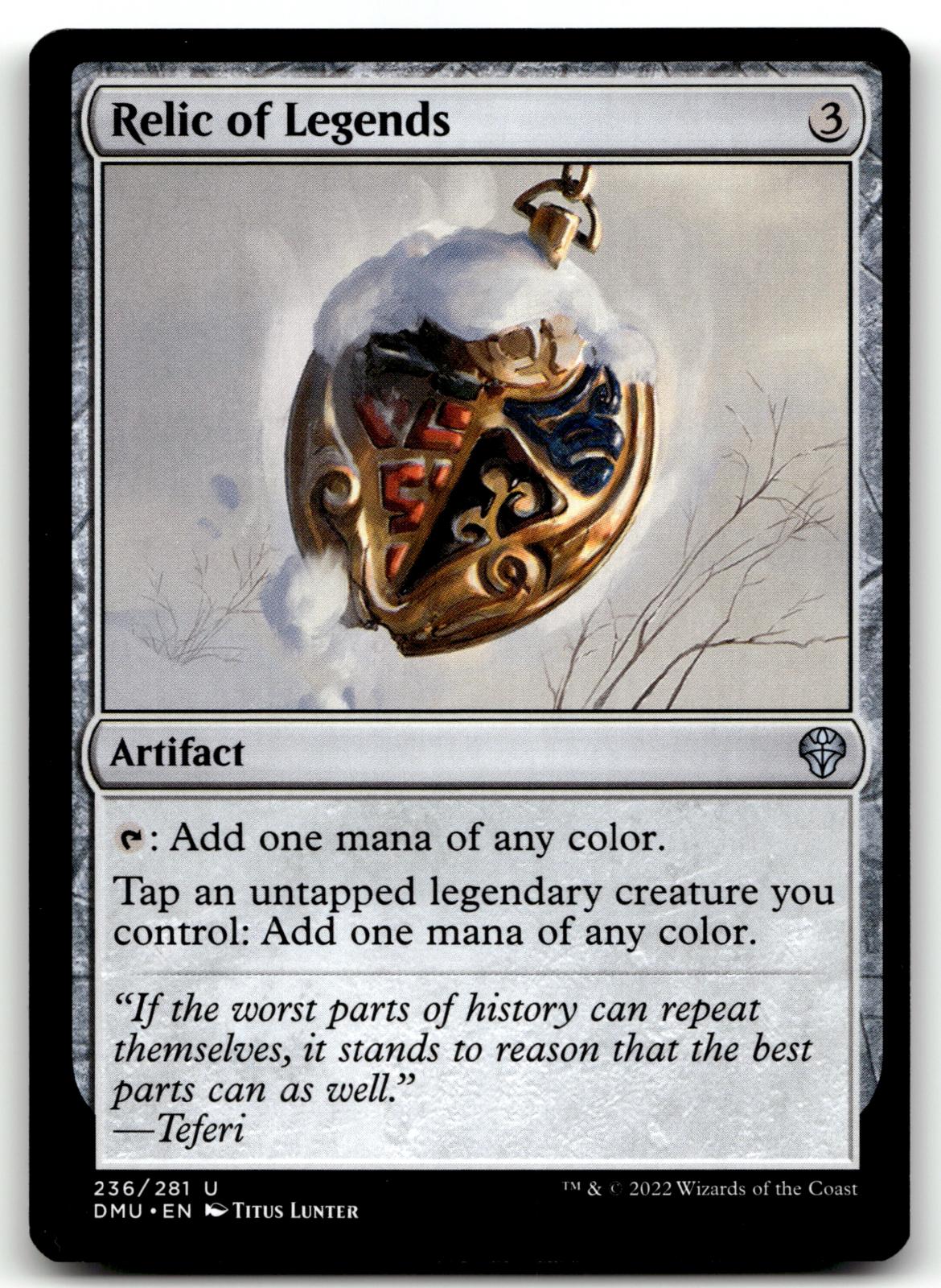 Relic of Legends 236 Uncommon Dominaria United Magic: The Gathering Near Mint