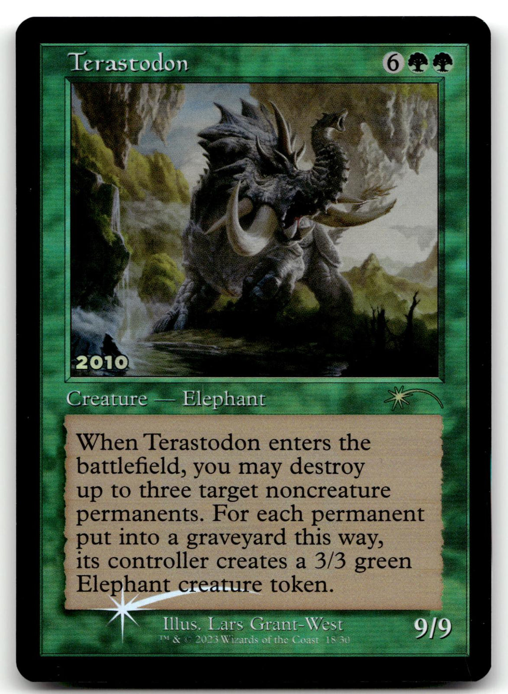 Terastodon 18 Promo 30th Anniversary Promos Magic: The Gathering Foil Near Mint