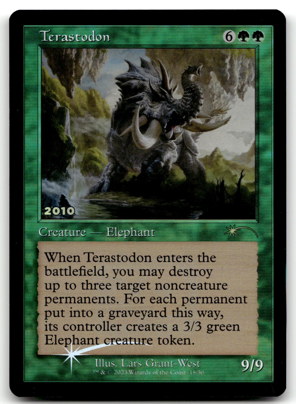 Terastodon 18 Promo 30th Anniversary Promos Magic: The Gathering Foil Near Mint