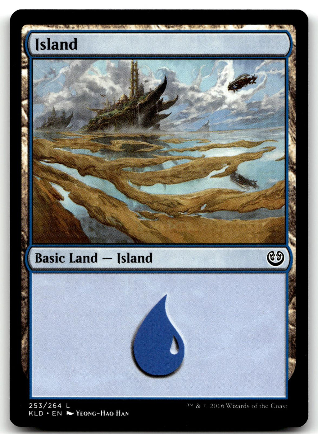 Island (253) 253 Land Kaladesh Magic: The Gathering Near Mint