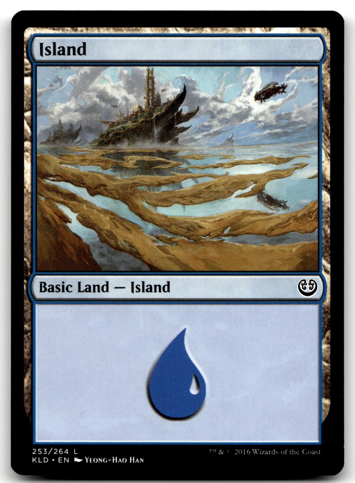 Island (253) 253 Land Kaladesh Magic: The Gathering Near Mint