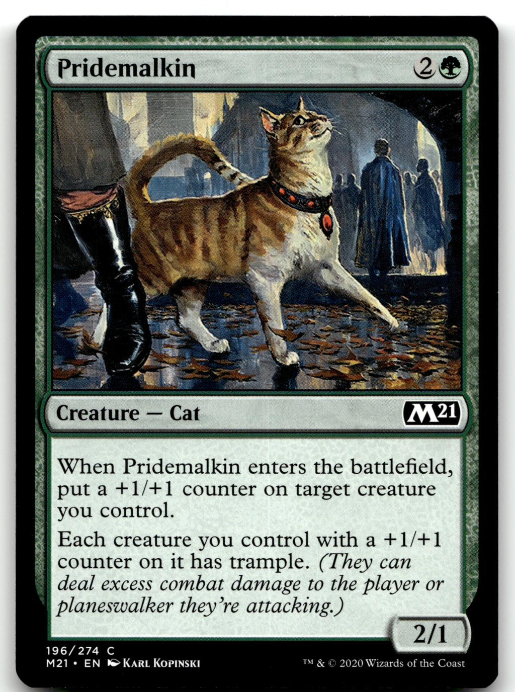 Pridemalkin 196 Common Core Set 2021 Magic: The Gathering Near Mint