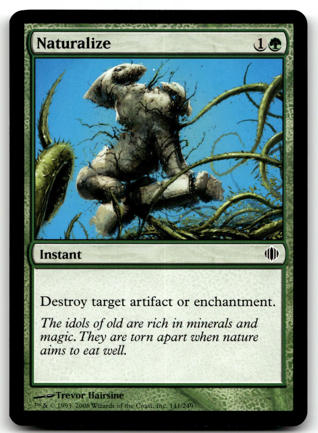 Naturalize 141 Common Shards of Alara Magic: The Gathering Near Mint