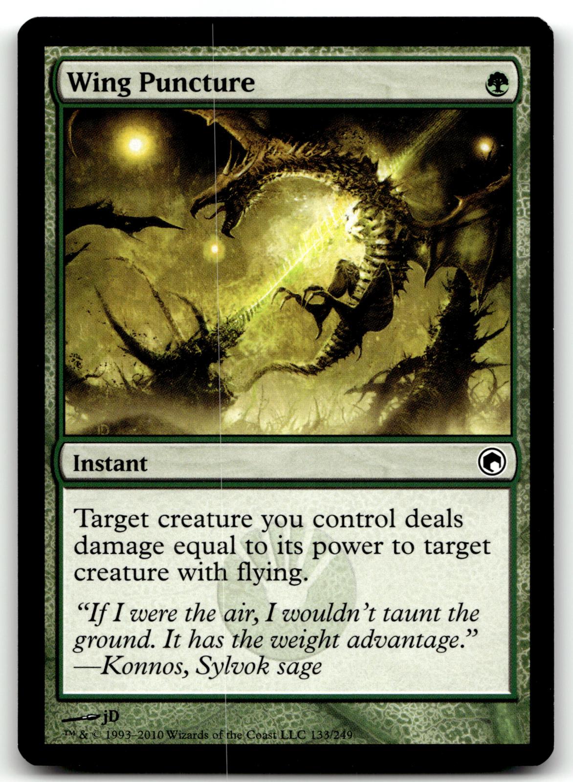 Wing Puncture 133 Common Scars of Mirrodin Magic: The Gathering Near Mint