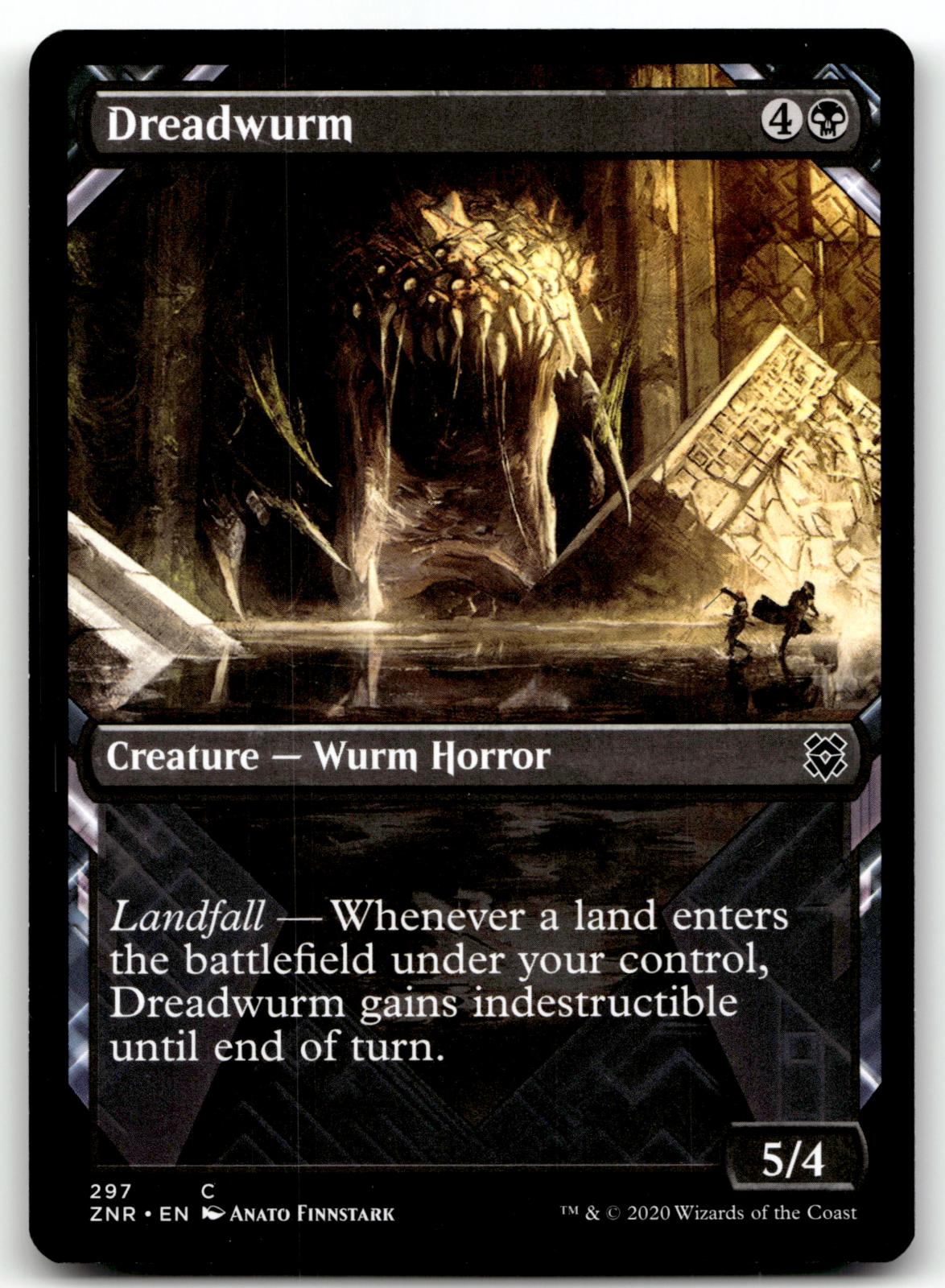 Dreadwurm (Showcase) 297 Common The List Reprints Magic: The Gathering Near Mint