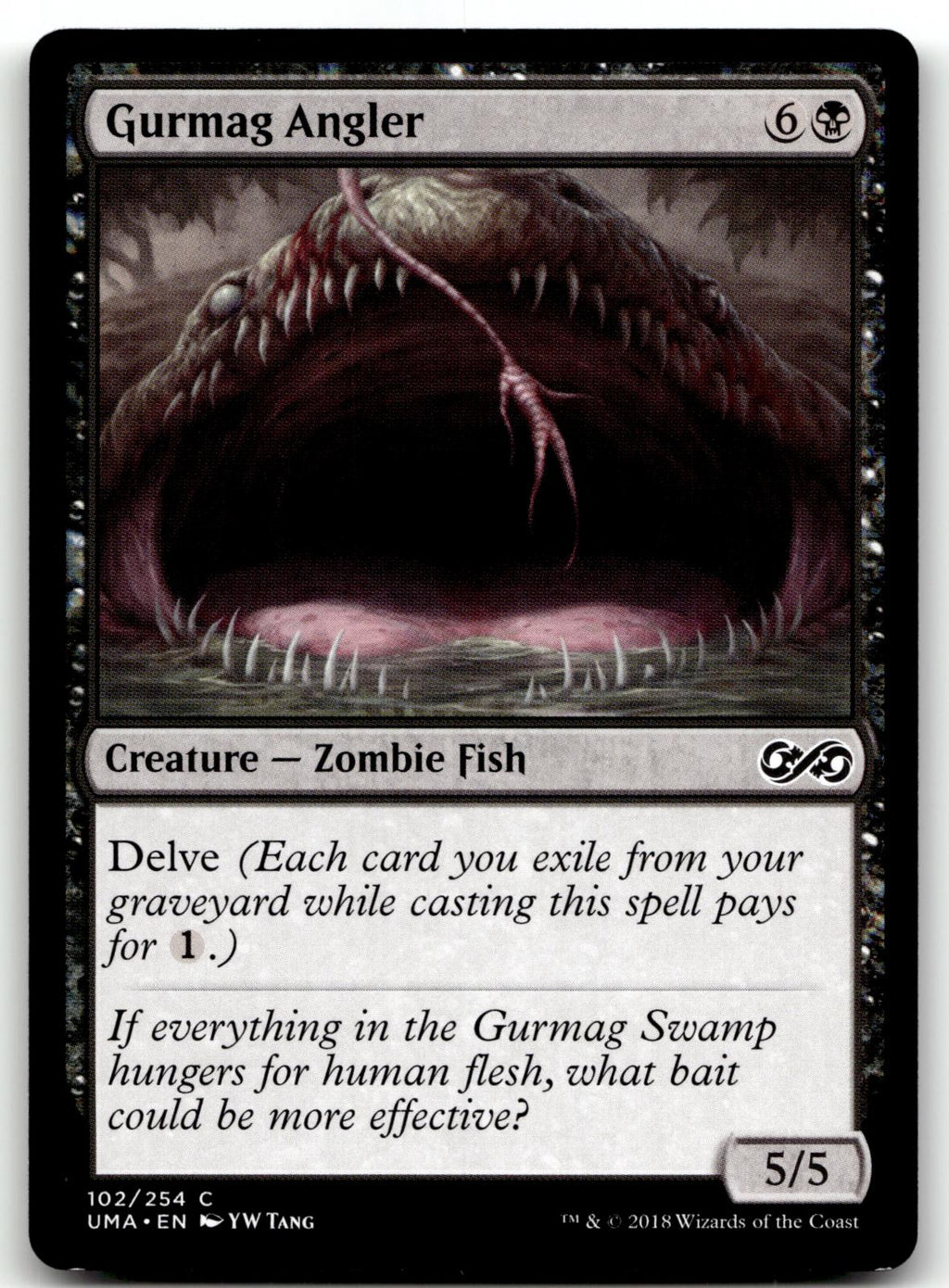 Gurmag Angler 102 Common Ultimate Masters Magic: The Gathering Near Mint