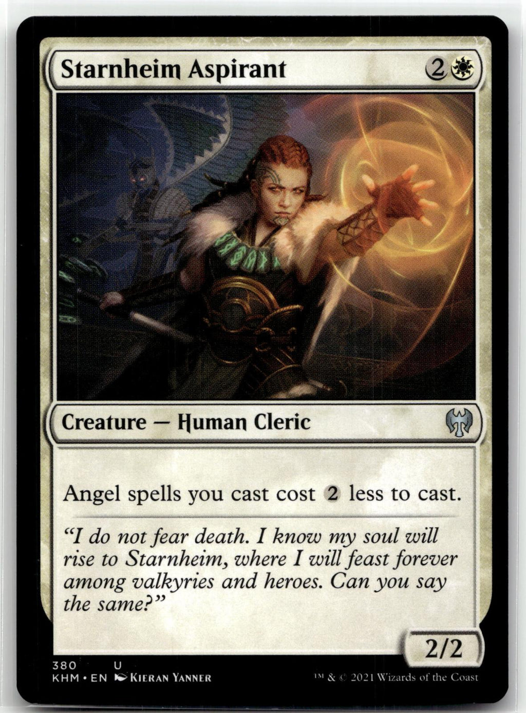 Starnheim Aspirant 380 Uncommon Kaldheim Magic: The Gathering Near Mint