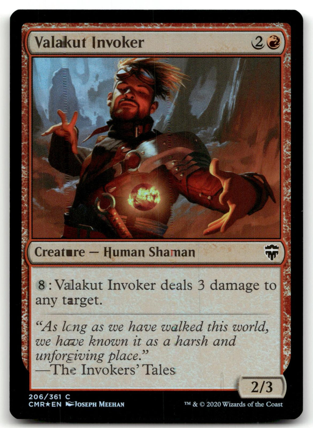 Valakut Invoker 206 Common Commander Legends Magic: The Gathering Foil Near Mint