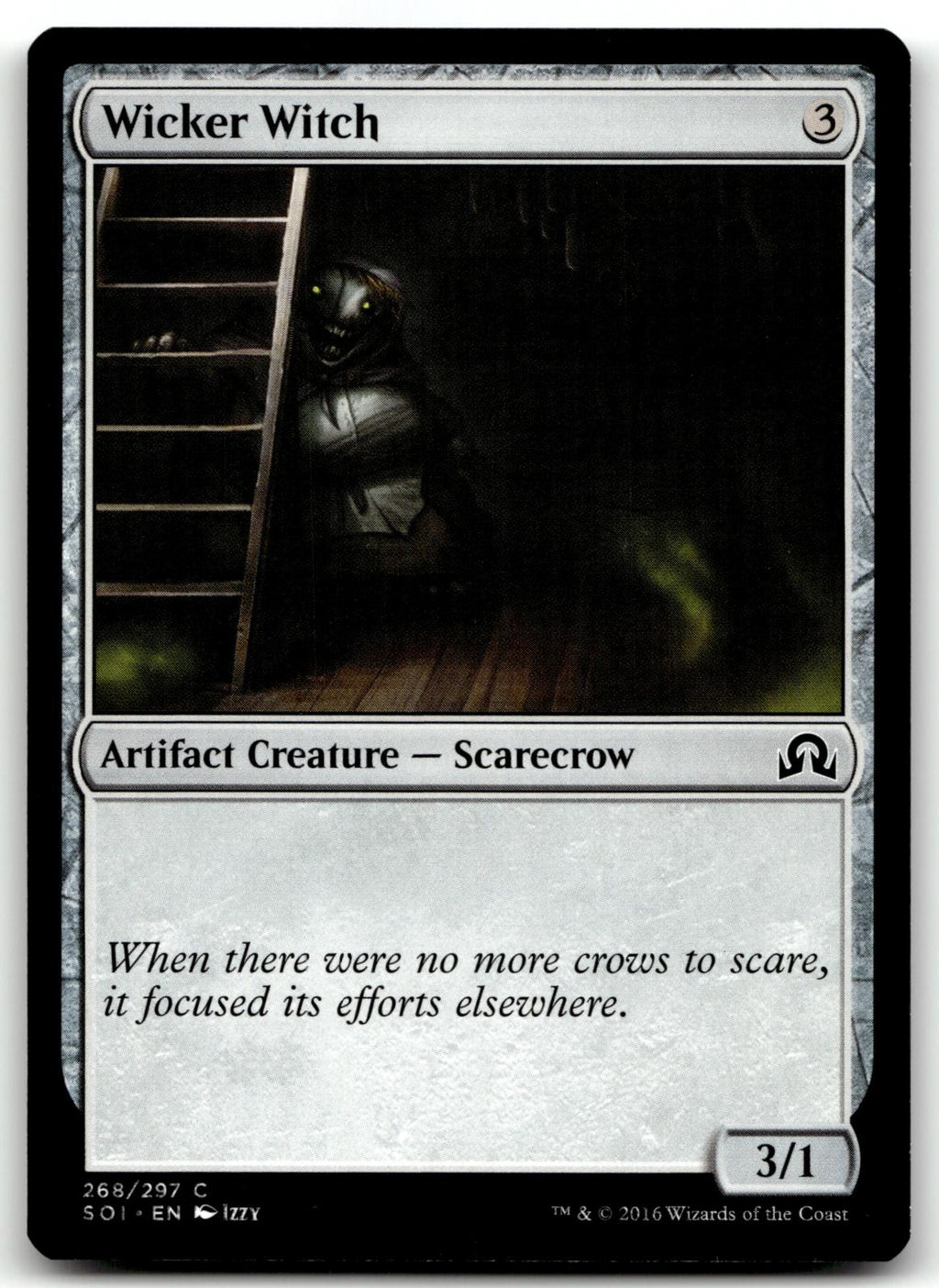 Wicker Witch 268 Common Shadows over Innistrad Magic: The Gathering Near Mint