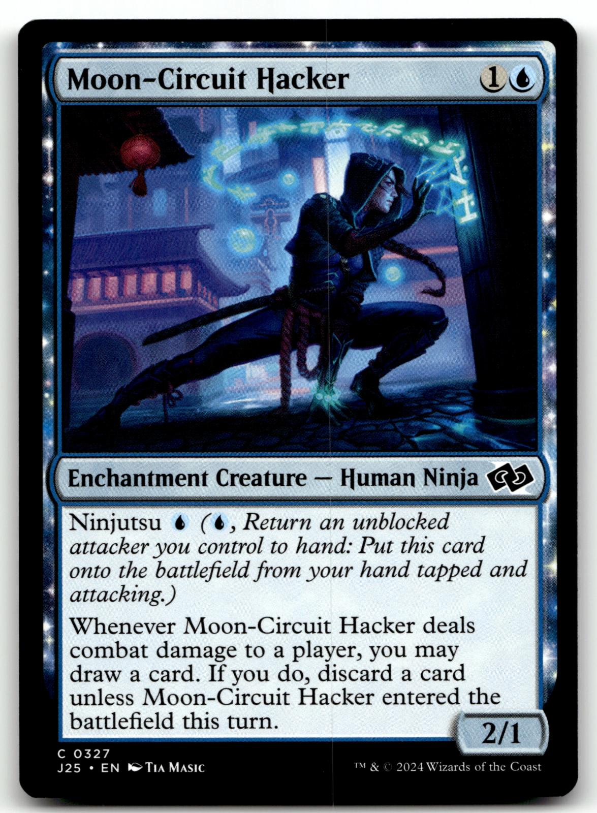 Moon-Circuit Hacker 327 Common Foundations Jumpstart Magic: The Gathering NM