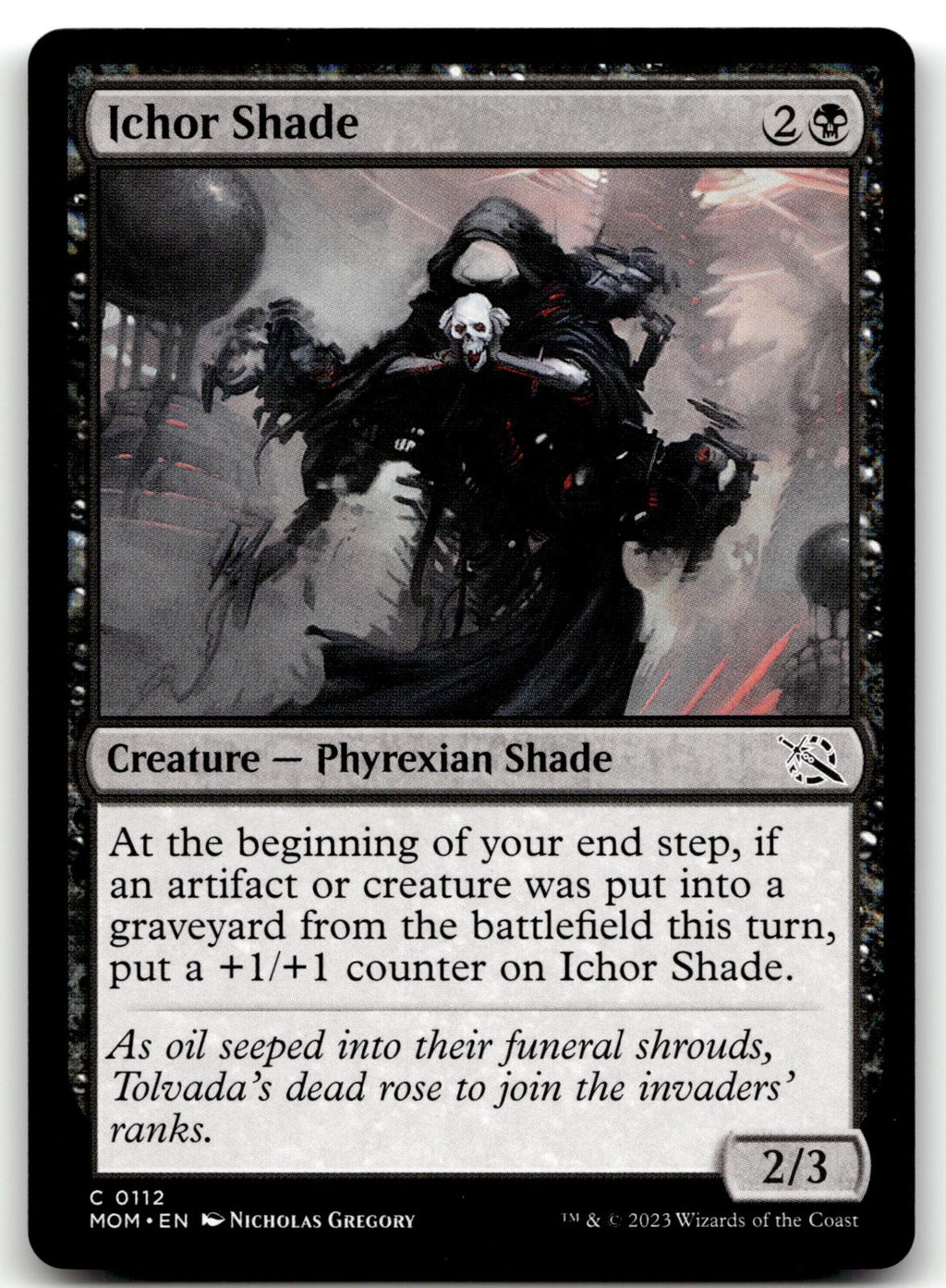 Ichor Shade 112 Common March of the Machine Magic: The Gathering Near Mint