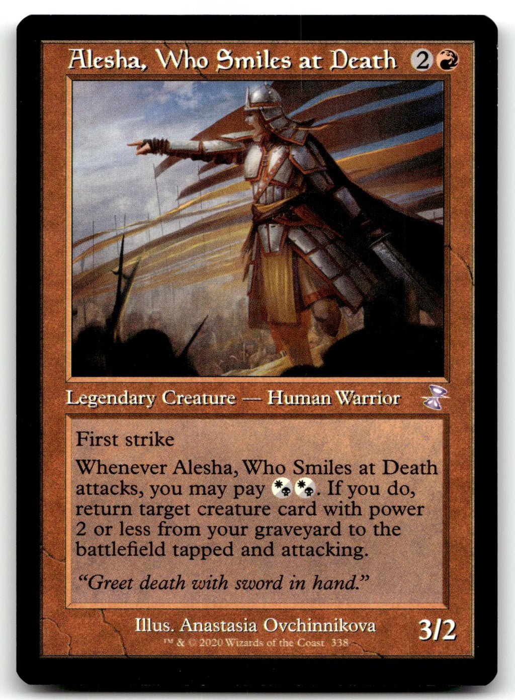 Alesha, Who Smiles at Death 338 Time Spiral: Remastered Magic: The Gathering NM