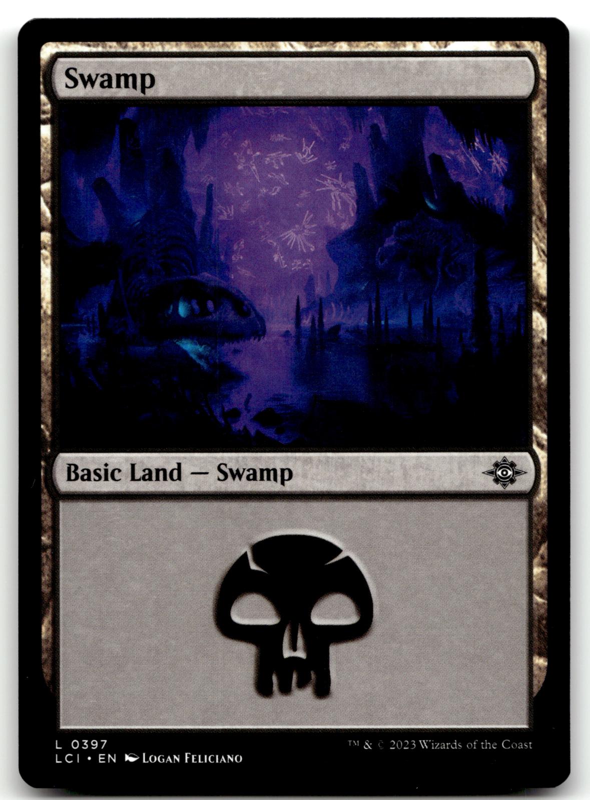 Swamp (0397) 397 Land The Lost Caverns of Ixalan Magic: The Gathering Near Mint